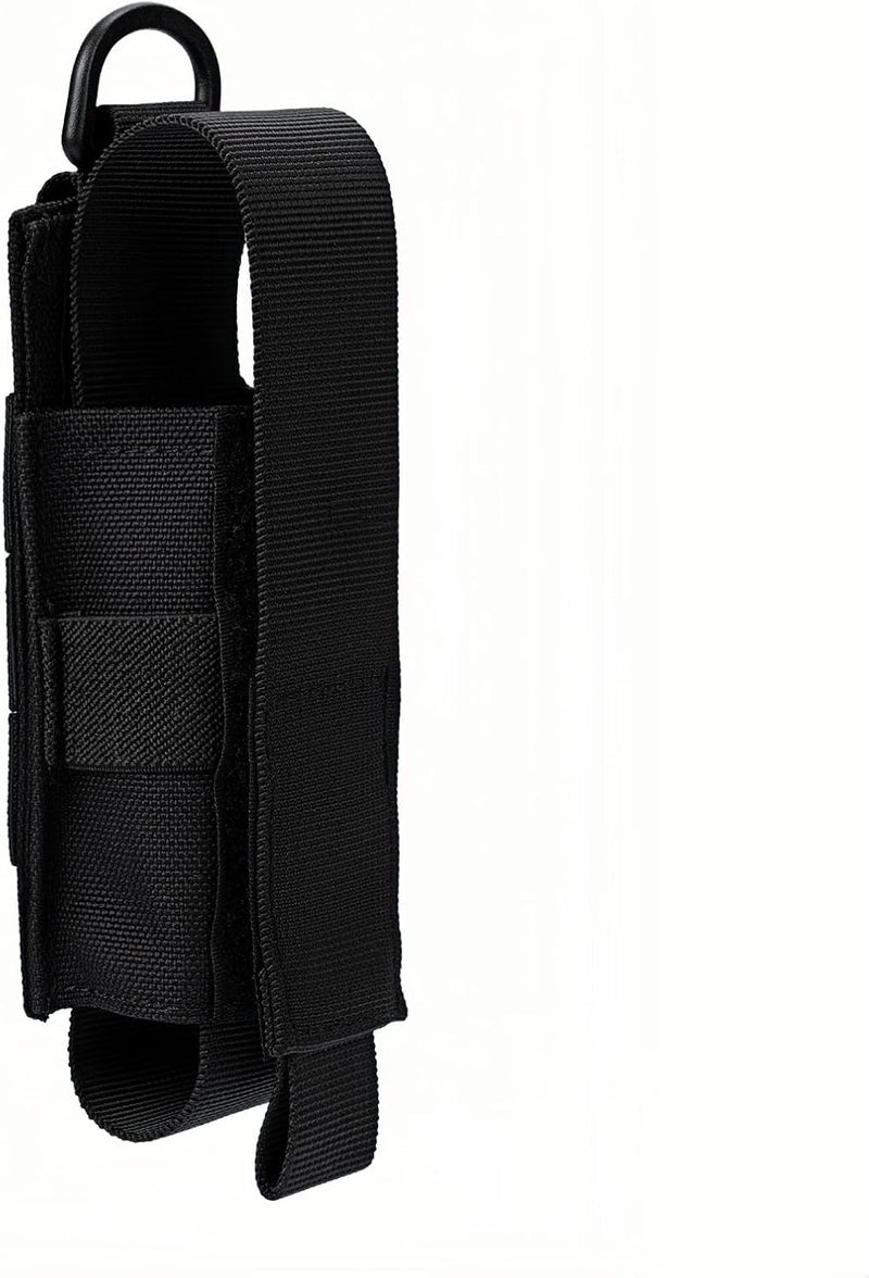 Dotacty Tactical Flashlight Holster MOLLE Torch Holder MK4 OC/Mace Pepper Spray Canister Carrier EDC Flash Light Pouch Multitool Case with Strap&Snap Clip for Duty/Combat Belt Backpack Vest Chest Rig - Image 1